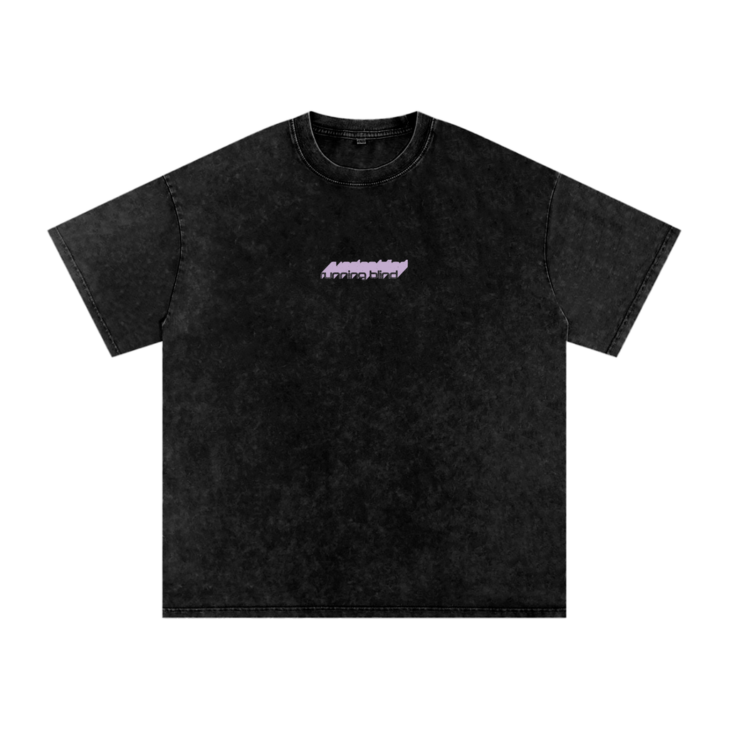 "Purple" Acid Wash Oversize T